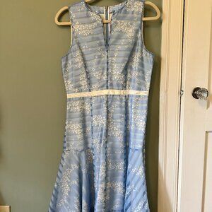 Draper James Hydrangea Organza Dress